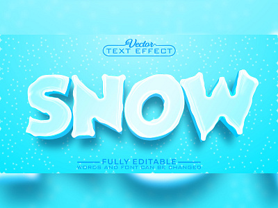 SNOW TEXT EFFECT