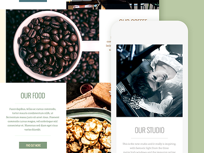 Coffee anyone ?! coffee design events independent coffee photography responsive studio ui ux webdesign website