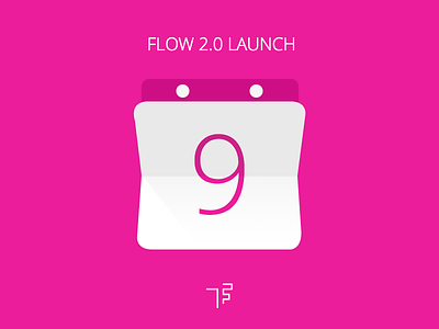 Flow 2.0 is Live ! agency calendar design design agency flow launch live portfolio ui ux webdesign website