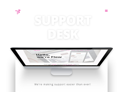 Support Desk Page