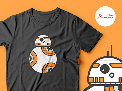 BB-8 Limited Edition T-Shirt bb8 design mercht print robot screen print star wars t shirt