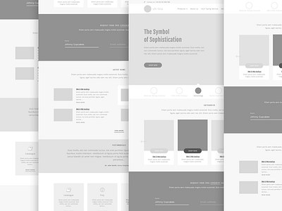 Vh Bio: Wireframes bio commerce design lab life medical science shop ui website wireframe