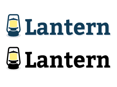 Lantern logo variations