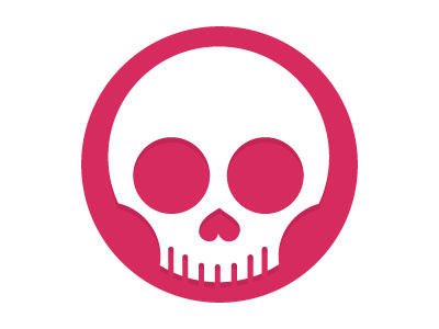 Skalli logo logo skull