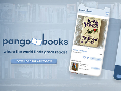 Pango Books - UI/UX Design/Branding