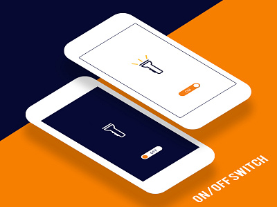 On/Off Switch for Torch App. app dailyui off on switch torch ui ux