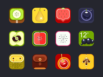 Fruit shop fruit icon