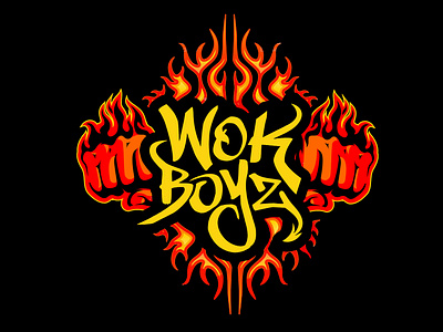 WOK BOYZ RESTAURANT CHINESE CUISINE LOGO