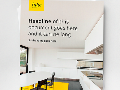 Latio layout layout logo magazine rebranding type typography