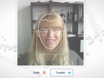 Altum 3d background design face facial fun recognition ui web webcam