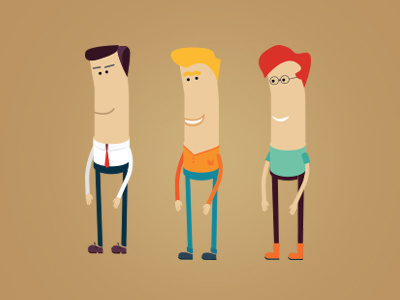 Guys businessman face geek guy hair hipster icon illustration man person