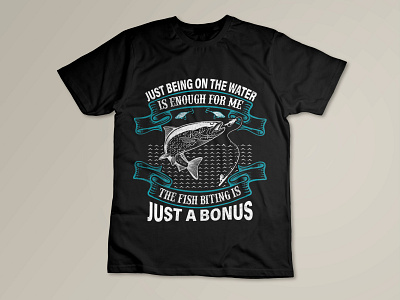 Custom Fishing T-Shirt Design