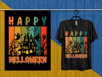 Halloween T-Shirt Design branding design graphic design halloween halloween t shirt design halloween tshirts joke t shirt t shirt design t shirt design t shirts vector