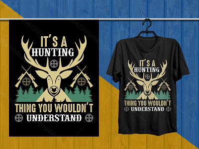 Hunting T-Shirt Design design hunting hunting t shirt design hunting t shirts label t shirt t shirt design