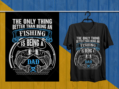 custom Fishing t-shirt design