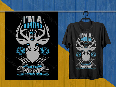 Hunting T-Shirt Design design hunting hunting t shirts hunting t shirt design mascot t shirt t shirt design tshirts