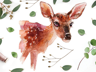 Baby Deer Printable