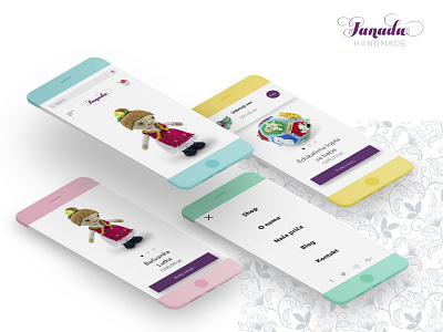 Janadu app handmade iphone x uidesign