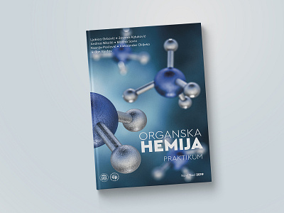 Organska hemija book cover books cover design print