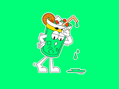 West Bang - Cocktail adobe illustrator cartoon character design graphic design illustration vector
