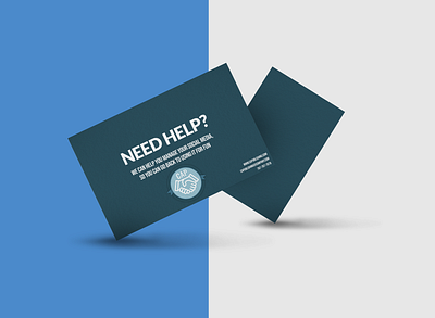 Business Card Design in Mockup branding business card design graphic design illustrator vector