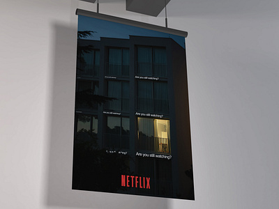 Netflix Concept Poster in Mockup