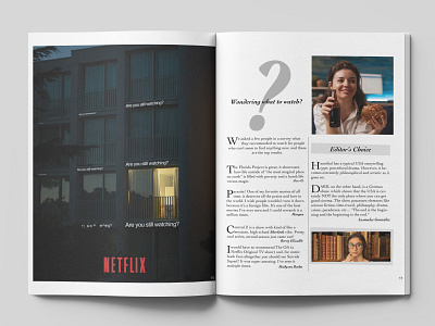 Magazine Layout in Mockup + Ad Design branding design graphic design illustrator indesign magazine mockup