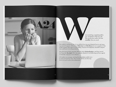 Creative Magazine Layout in Mockup