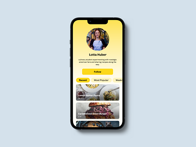 Daily UI Challenge 006 - User Profile