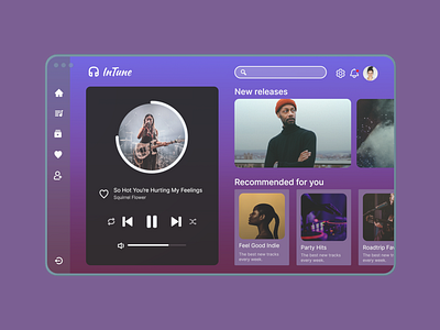 Daily UI Challenge 009 - Music Player