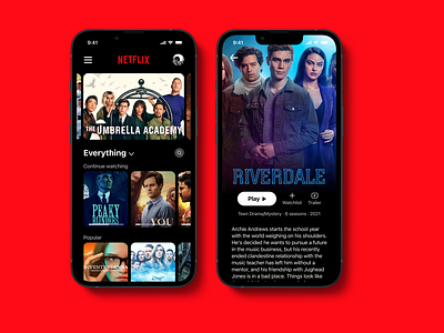 Daily UI Challenge 025 - TV App