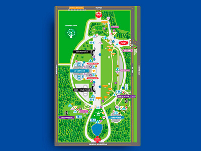 Mapa Lollapalooza Chile