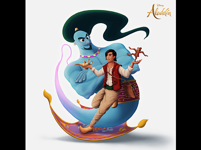 Aladdin Fan Art aladdin animation characterconcept characterdesign design digitalpainting fanart illustration