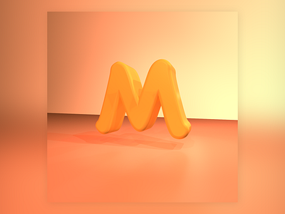 M 36daysoftype 3d design graphic design type type design