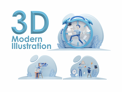 3D Modern Illustration 3d animation app branding development graphic design illustration modern illustration motion graphics ui ux