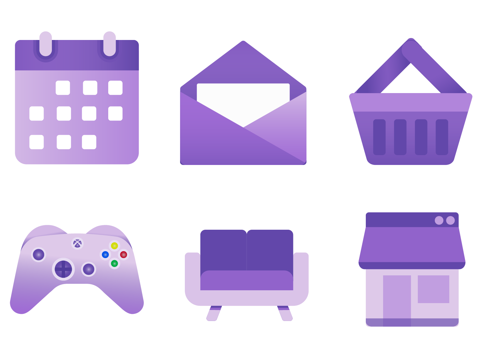 purple icon by Asrin Vakili on Dribbble