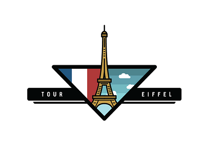 La tour Eiffel design eiffel eiffel tower illustrator logo