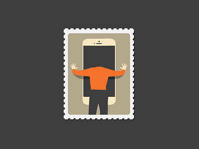 Technology Addiction Stamp No.3