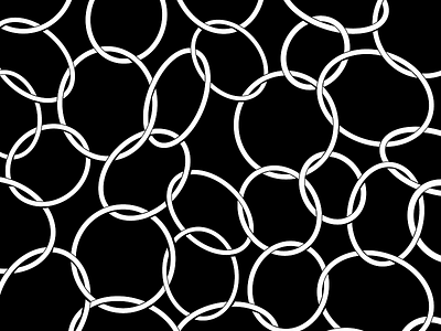 Circle black circle illustration pattern white