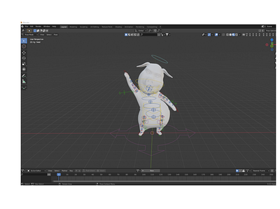 Character for my new animation project 3d 3d animation animated video animation blender cartoon design graphic design illustration unreal engine