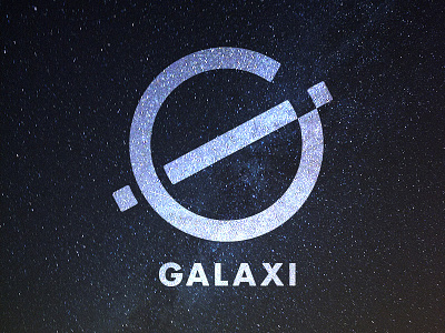 Galaxi logo branding galaxi galaxy logo
