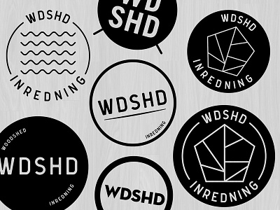 WDSHD Logo design interior logo wdshd wip