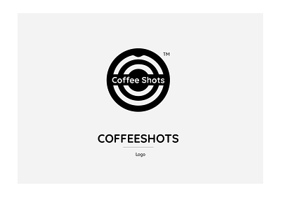 Logo CoffeeShots coffee design illustration logo vector