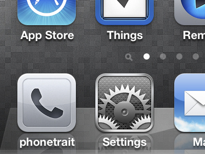 phonetrait (icon) app design icon ios ios5 iphone phonetrait