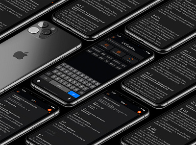 LX Gesetze Dark Mode apple gesetze iphone lxgesetze ui user interface