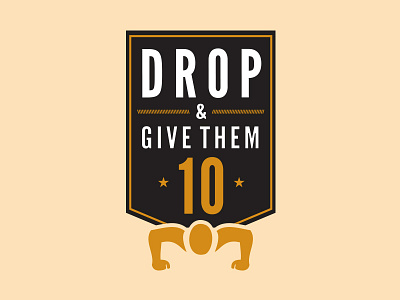 Drop & Give Them 10 Logo