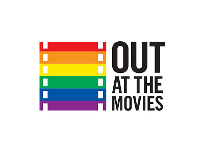 Out at the Movies Film Fest Logo