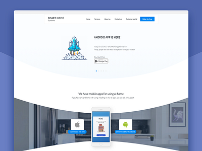 Landing page