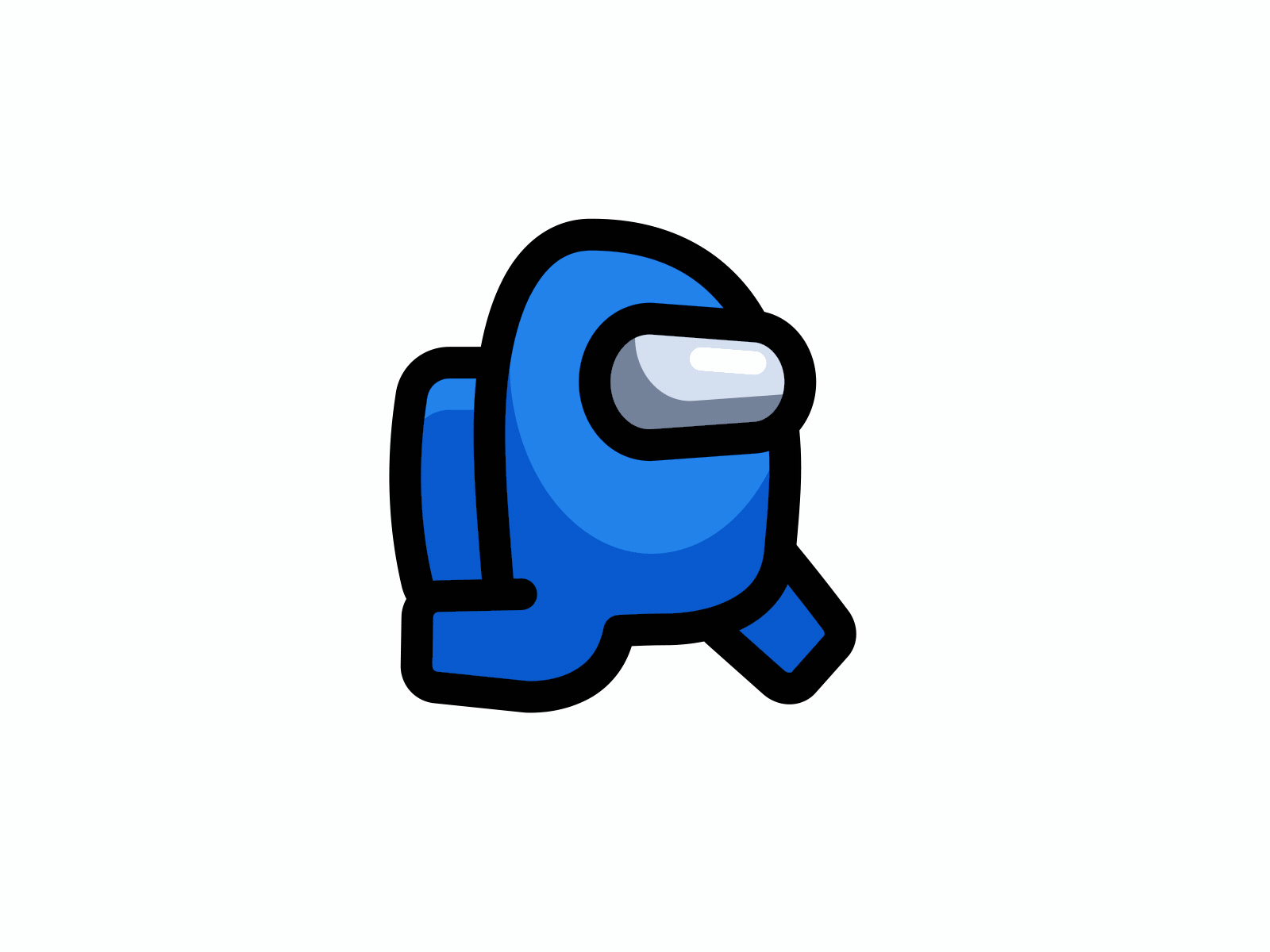 blue among us logo