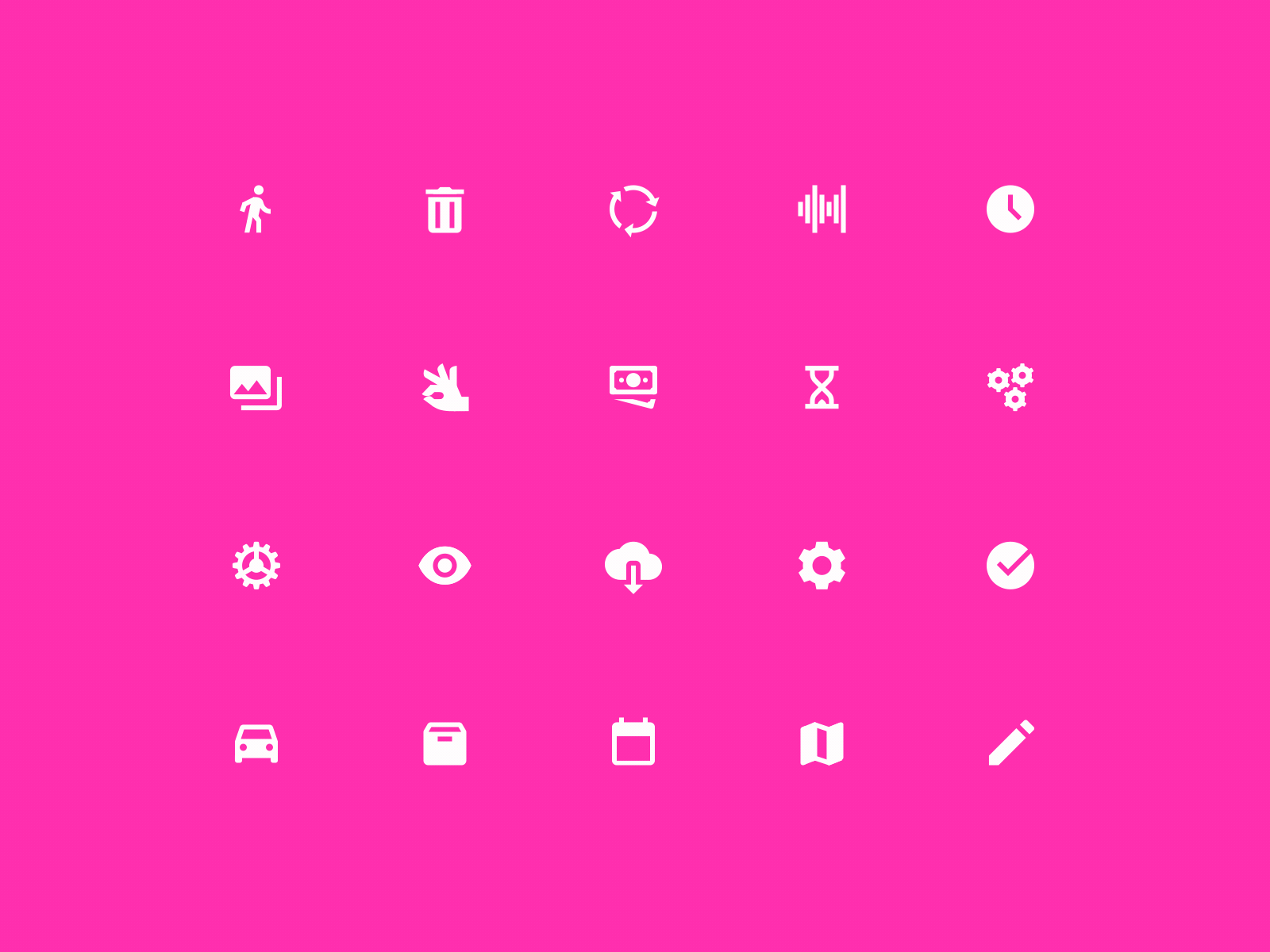 Material Animated Icons by Margarita Ivanchikova for Icons8 on Dribbble
